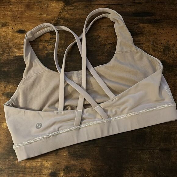 lululemon Energy Bra Small 
Support, A-C  Cups In LILAC ETHER - Picture 7 of 8